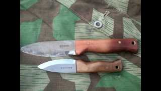 CONDOR BUSHLORE vs bushlore mini knife  pictures [upl. by Kiker]