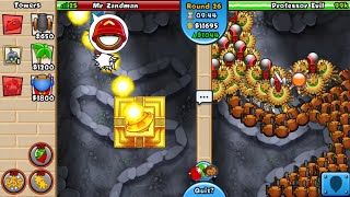 How To BEAT THE HARDEST PROFESSOR EVIL CHALLENGE EVER in BTD Battles 141123 [upl. by Haidej]