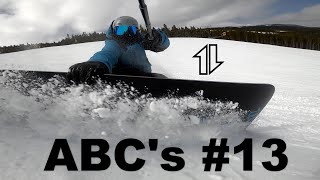 ABCs of Snowboarding M Margin of Safety  Medium Speeds for carving [upl. by Hareemas]