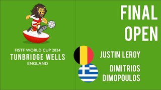 Final da FISTF World Cup 2024  Tunbridge Wells  Subbuteo [upl. by Harim]