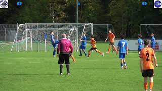 Meisterschaftsspiel Jun C FC FrutigenFC Reichenbach a  FC MuriGümligen b ganzes Spiel  201024 [upl. by Ayyidas]