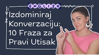 10 NOVIH IZRAZA DA VLADATE KONVERZACIJOM [upl. by Aicarg]