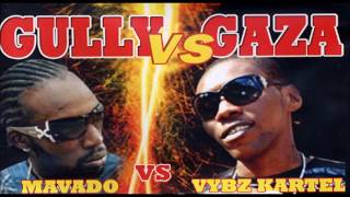 Mavado vs Vybz Kartel Gully Vs Gaza Throwback Mix By Djeasy [upl. by Emrich]