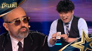 Mago con nivel de manipulación DIOS se lleva el PASE DE ORO  Semifinal 02  Got Talent España 2024 [upl. by Arik879]