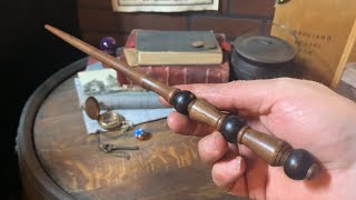 Making a Partially Ebonized Black Walnut Duelist [upl. by Aohk]