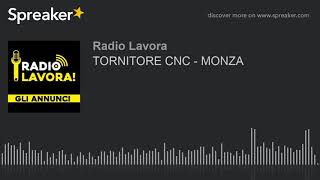 TORNITORE CNC  MONZA [upl. by Iruahs881]