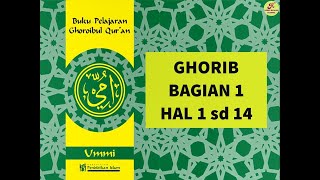 GHORIB Metode UMMI hal 1 sd 14  KomentarBelajar Mudah Membaca Al Quran [upl. by Eniamrehs]