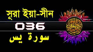 036  সূরা ইয়াসীন বাংলা অর্থসহSurah Yasin With Bangla Translation [upl. by Adnoraj612]