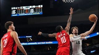 Cedi Osman ⚔️ Alperen Şengün  Spurs x Rockets  16102023 [upl. by Brady101]