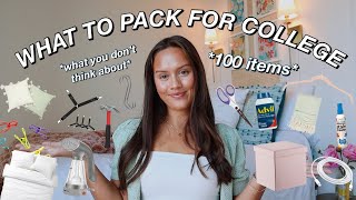 ULTIMATE COLLEGE PACKING LIST  everything you need to bring for your freshman year dorm [upl. by Jansen]