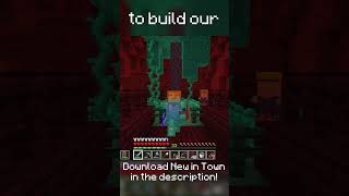 Building Huge Fungi Farms for my Nether Fortress minecraft datapack letsplay [upl. by Bettzel]