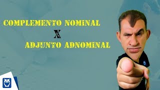 Diferença entre complemento nominal e adjunto adnominal [upl. by Walcoff]