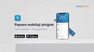 Paysera mobilioji programėlė 📲 [upl. by Abas749]