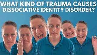 What Kind of Trauma Causes Dissociative Identity Disorder AskATherapist [upl. by Ranip]