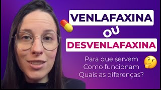 💊 Desvenlafaxina e Venlafaxina são a mesma coisa [upl. by Gould]