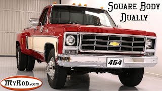 1979 Square Body Chevy C30 Cheyenne Dually Truck  MyRodcom [upl. by Cloutman]