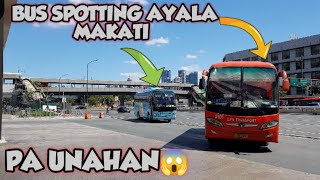 Bus spotting ayala makati TERMINAL DAEWOO YUTONG KIA MOTORS DMMW INC 2024 [upl. by Seaton]