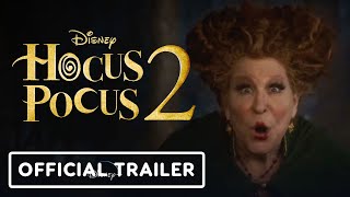 Hocus Pocus 2  Official Trailer 2022 Bette Midler Sarah Jessica Parker Kathy Najimy  D23 [upl. by Zebulon]