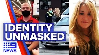 Coronavirus Viral Bunnings antimasker identity revealed  9 News Australia [upl. by Elvyn]