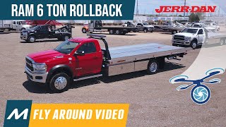 RAM 5500 SLT JerrDan 6 Ton Rollback Tow Truck [upl. by Naujed]