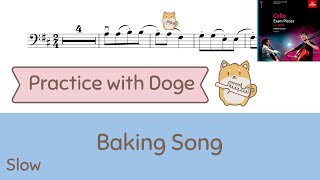 Slow Baking Song ABRSM 2024 Cello grade 1 C1 [upl. by Gnav462]