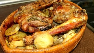 Pollo al Horno Asado con Patatas  Receta muy Fácil Económica y Abundante [upl. by Yllier]