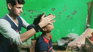 quotIndian Barber ASMR Head Massage for Deep Sleep amp Relaxationquot [upl. by Sidalg]