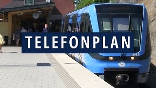 Telefonplan Stockholms Tunnelbana [upl. by Sikko]