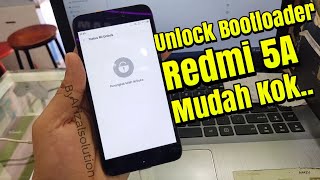 Cara Ubl  Unlock Bootloader Xiaomi Redmi 5a Riva Secara Resmi Permanent Work 100 [upl. by Peti]