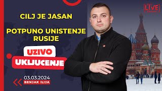 CILJ JE JASAN POTPUNO UNISTENJE RUSIJE [upl. by Atiuqrahc907]