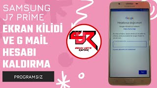 SAMSUNG J7 PRÄ°ME G610F EKRAN ÅžÄ°FRESÄ° ve G MAÄ°L HESABI KIRMA BÄ°LGÄ°SAYARSIZ [upl. by Noitsirhc]