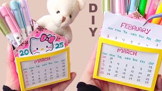 How to make paper Calendar at home  DIY Calendar  Paper Calendar Ideas  Art and Craft with Paper [upl. by Selrahcnhoj]