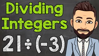 Dividing Integers  How to Divide Positive and Negative Integers [upl. by Laeira]