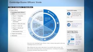 Welcome to the Cambridge Exams Officers Guide [upl. by How]