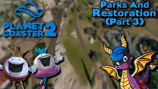 Planet Coaster 2 Career Mode  Parks And Restoration Part 3 [upl. by Rico]