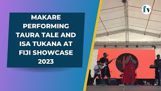 Makare performing Taura Tale and Isa Tukana at Fiji Showcase 2023  8723 [upl. by Ytteb]