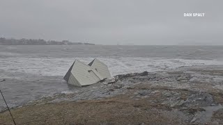 Willard Beach fishing shacks that washed away in storm may not be rebuilt [upl. by Jemy993]