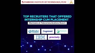 Rewarding Placements amp Top Recruiters  SIT Pune [upl. by Dazraf76]