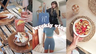 WEEKLY VLOG l constante con el gym tofu crispy mi sitio de bowls favorito y proyecto nuevo [upl. by Dorolice]