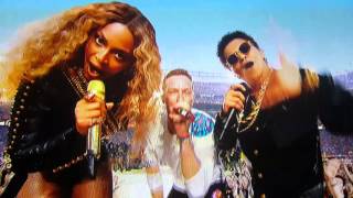 SUPER BOWL 50 HALFTIME PERFORMANCE BEYONCE BRUNO MARS COLDPLAY [upl. by Marva]