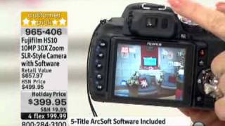 Fujifilm HS10 10MP 30X Zoom SLRStyle Camera with Softwa [upl. by Eisler]