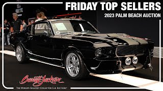 Top Sellers  Friday April 14 2023  BARRETTJACKSON 2023 PALM BEACH [upl. by Ilatfan398]