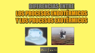 Que es un proceso endotérmico y exotermico  donde se aplican [upl. by Ynitsed]