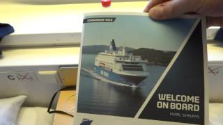 Cabin tour DFDS Seaways MS Pearl Seaways [upl. by Euqinahc]