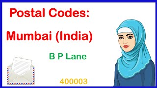 Postal Code of B P Lane Mumbai City India Zip Code [upl. by Faden134]