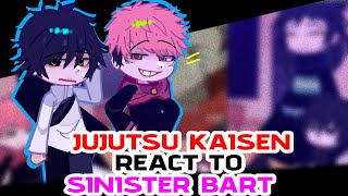 Jujutsu Kaisen React To Their Tiktoks  Sinister Bart  Yuji  Yuta  Gojo  Nobara  Megumi  Geto [upl. by Naimed]