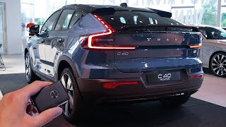 2022 Volvo C40 Recharge 408hp  Visual Review [upl. by Damour]