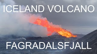 ICELAND VOLANO  Fagradalsfjall  4 massive eruptions amp lava flows [upl. by Dickey]