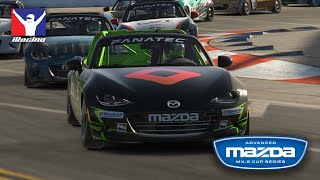 iRacing Advanced Mazda MX5 Cup Series  Long Beach  30M 7 L Frey POV [upl. by Regina889]