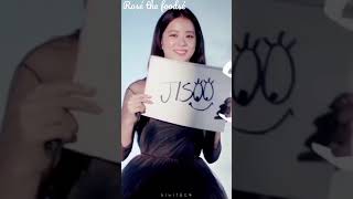 BLACKPINK members names BLACKPINK Jisoo Jennie Rosé Lisa Roséthefoodsé [upl. by Atirhs]